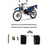 Carburetor Float Valve Pin Needle Set, ABS+Metal Carb Repair Kit