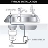 Garbage Disposal Air Switch Kit for SinkTop Waste Disposal with