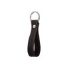 TORRO High Quality Leather Brushed Metal Split Ring Key Ring