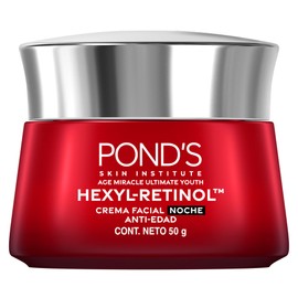 PONDS Crema Facial Antiedad Noche Age Miracle Ultimate Youth, 50g                                                                                     