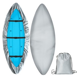 FREEPOWER 420D Kayak Cover,Upgraded Thickened Waterproof & UV Protection Paddle Kayak Board Covers for Indoor/Outdoor Storage，Fits 9.3ft-13.5ft Kayaks