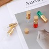 Alrhso 50Pcs 2ml Mini Spray Bottles Clear Glass Perfume Bottles