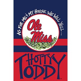 Magnolia Lane Collegiate Garden Flag (Ole Miss House)