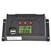 40A Solar Panel Charge Controller Portable 12V 24V PWM Auto