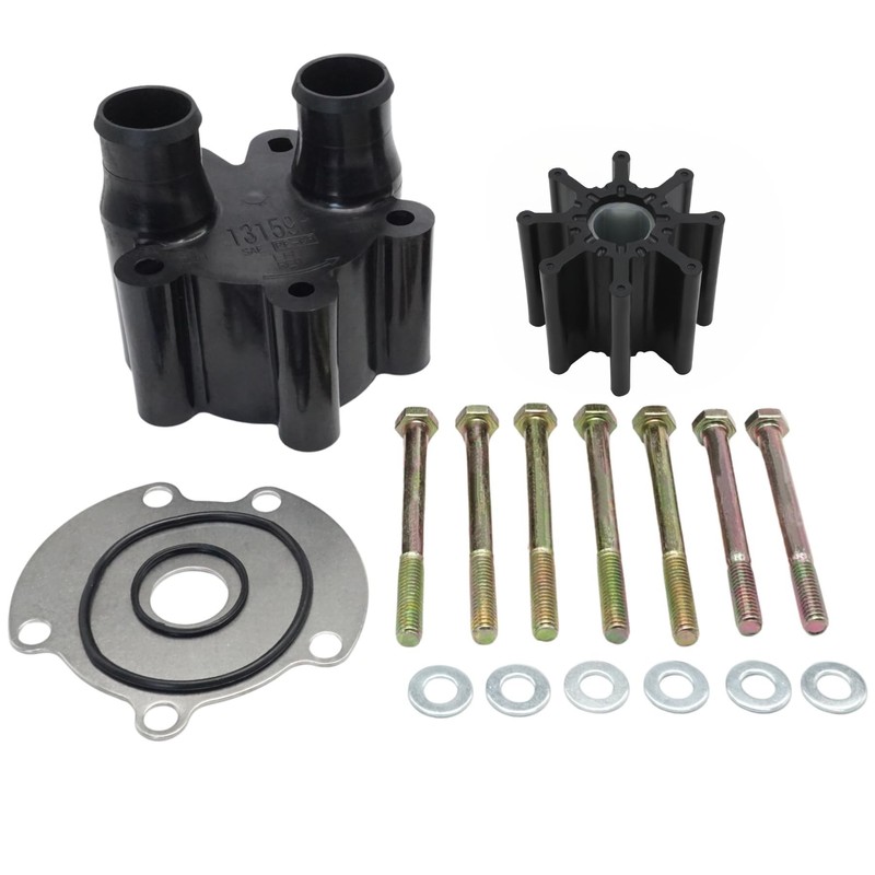 GHmarine 18-3150 Water Pump Impeller Kit with Plastic Housing Body