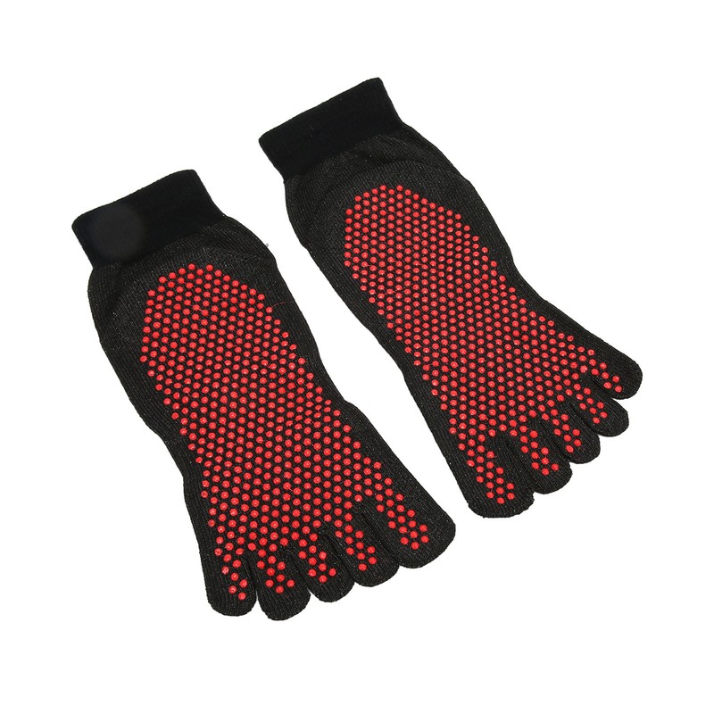 Level 5 Cut Protection Toe Socks Skid Resistant 5 Finger