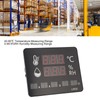 Temperature Humidity Meter High Accuracy Wall Mount Thermometer Hygrometer Alarm