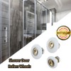 tooloflife Replacement Shower Door Rollers Wheels for Bathroom Kitchen Door