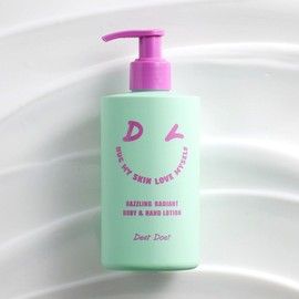 Partner company Hypoallergenic skin glowing body lotion hydrating moisturizing absorbent body hand lotion 300ml / 저자극 피부광채 바디로션 수분공급 보습 흡수력좋은 바디 핸드 로션 300ml