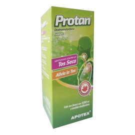 Protan Dextrometorfano 15mg/5ml Frasco 120 Ml