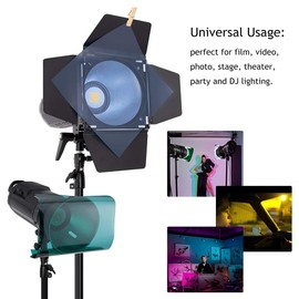 SJBAUTYO Pack of 6 Filter Films Gel, Coloured Film Film, Transparent Colour Filter Film, Heat Resistant Colour Film Light Transparent, for Photo, Photography, Decoration