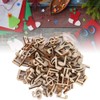 100Pcs Wooden Music Note Mixed Decorative Note Embellishment for Concert