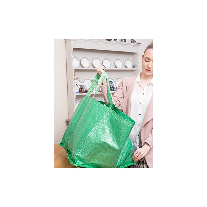 Reusable Garden Waste Recycling Bag 90L (Medium) (45x45x45) Pack of