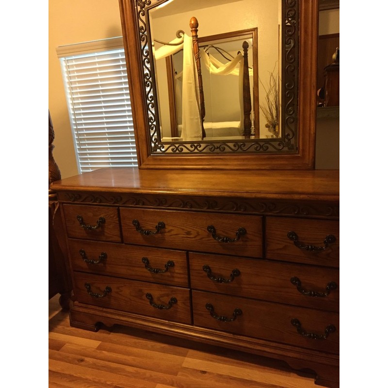 LBFEEL 6" Vintage Drop Bail Dresser Drawer Handle Rustic Antique