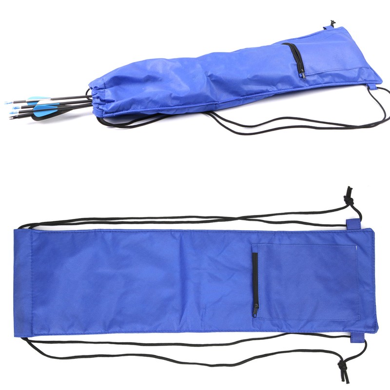 Foldable Bow Arrows Holder Bag Hunting Training Shoulder Recurve/Straight Bow