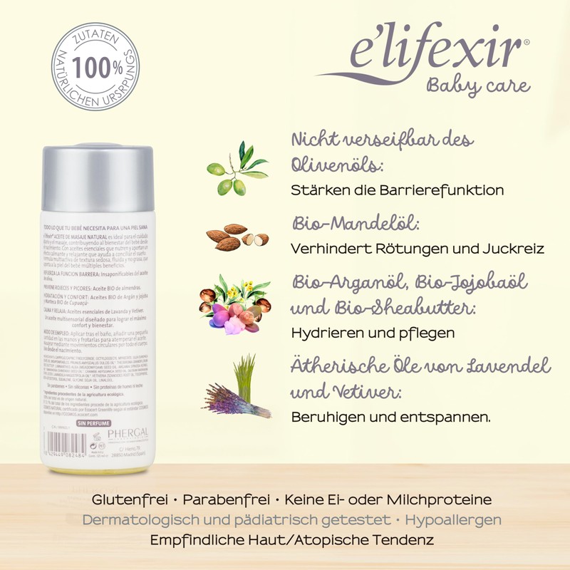 Eco Baby Care Aceite Seco Masaje 125 ml