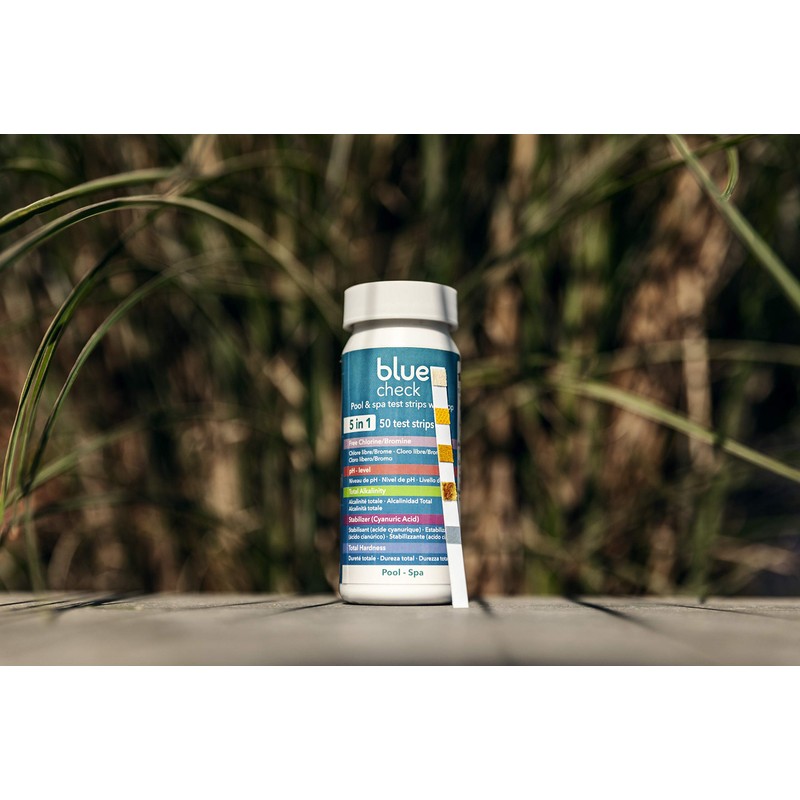 Gre 71665 Blue Check Pool Water Test Strips Results via