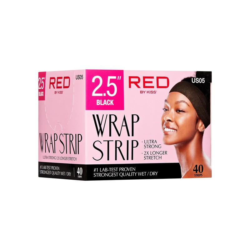 Red by Kiss Hair Wrapping Strip, Ultra Strong 2X Longer