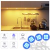 MYPLUS Under Cabinet Lighting Kit, RGB Puck Lights with Remote