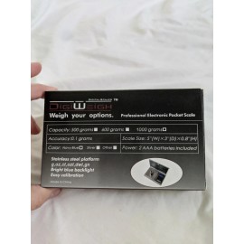 Digiweigh Digital Pocket Scale 1000 Gram Capacity