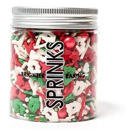 Sprinks Oh Christmas Tree Sprinkles 65 g, Multicolour