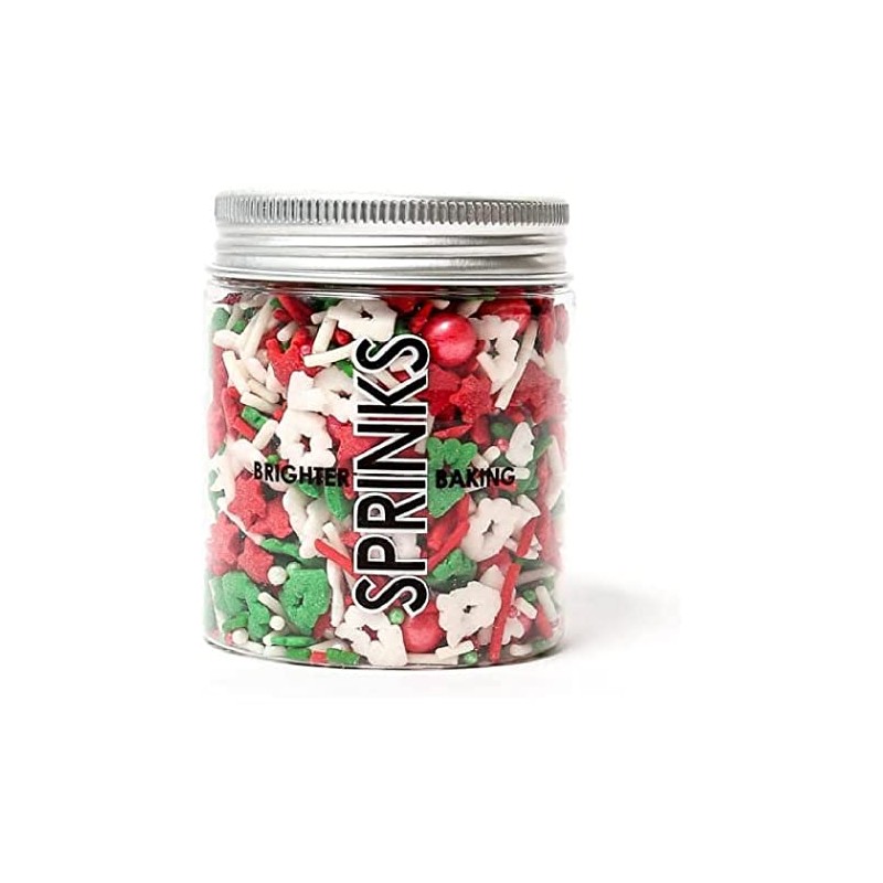 Sprinks Oh Christmas Tree Sprinkles 65 g, Multicolour