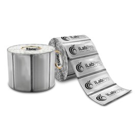 Etiqueta Transparente 2x1 (51x25 mm) Para proteccion de etiquetas impresas, Cerrado de sobres o cajas, Rollo C/ 1000 Etiquetas, Ideal para impresoras de escritorio