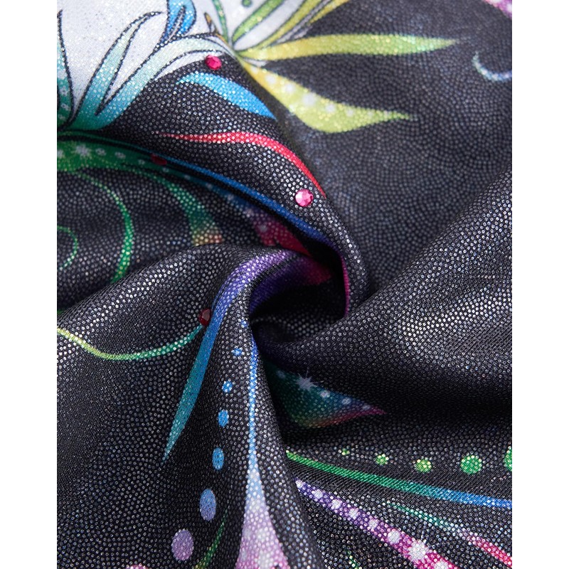 Gogokids Girls' Three Piece Long Sleeve Gymnastics Jersey Set -