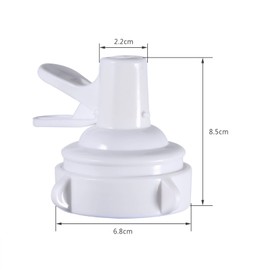 Water Dispenser Valve, Plastic Water Jug Dispenser Valve Reusable Water Jug Cap Spigot Faucet Water Bottle Replacement Top Valve for 55mm Drinking Bottle