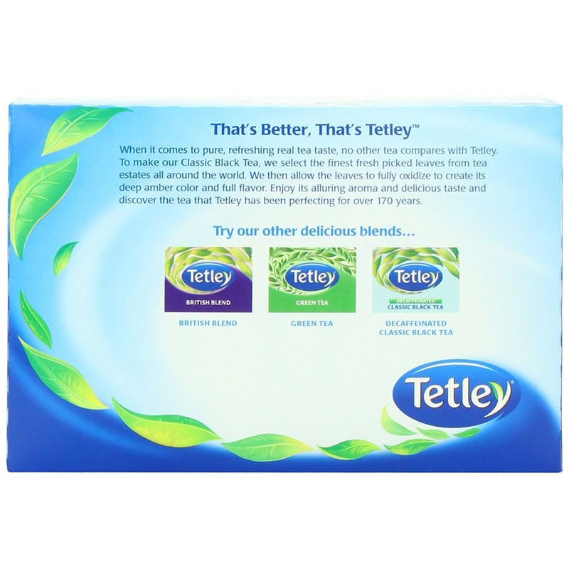 Tetley Inc Tea Bags, 100 Ct