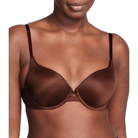 Victoria's Secret Perfect Shape Push Up Bra, Full Coverage, Padded, Smooth, Bras for Women, Body by Victoria Collection, Ganache (34DDD)