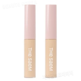 The Saem Cover Perfection Fix Sealer 01 Clear Beige (2 pcs) / 더샘 커버 퍼펙션 픽실러 01 클리어 베이지 2개