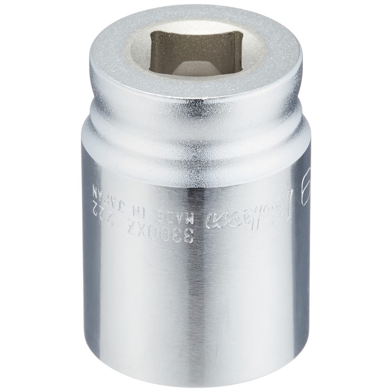 Koken 0.37 inch (9.5 mm) Insert, Z-EAL Hexagonal Semi-Deep Socket,