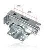 SPARES2GO Hettich 5.0 41.5 Type Integrated Door Hinge Set Compatible