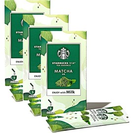 STARBUCKS VIA MATCHA GREEN TEA For JAPAN 3Box(17g:5Stic