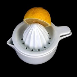 Holst Porzellan KPP 030 Juice and Citrus Juicer 2-Piece 0.30 L White 10.5 x 10.5 x 9 cm
