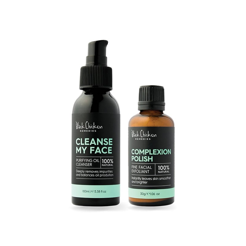 Black Chicken Remedies Face Renewal Pack, 2 Item Pack