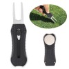 Foldable Golf Divot Repair Tool,Stainless Steel Divot Tool with Detachable