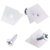 50 Pack Furniture Chest Drawer Bottom Repair Fixing Mending Wedges