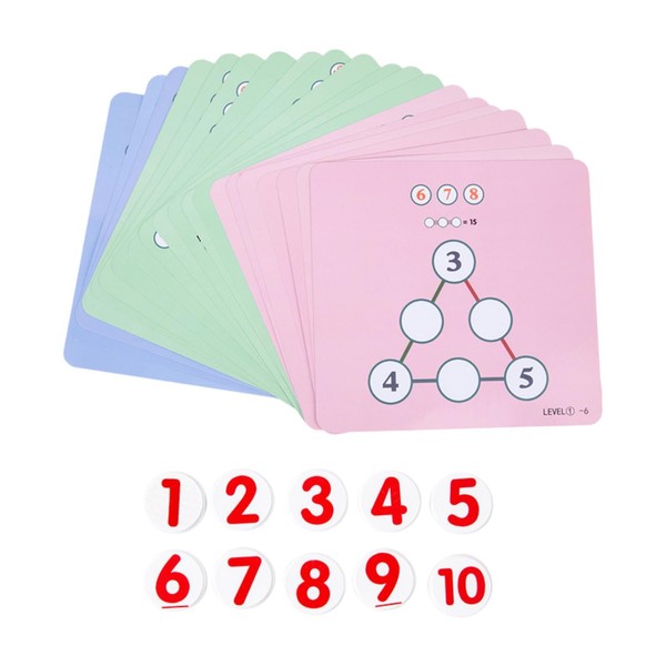 Perfeclan Mathematic Number Array Game Educational Toy for Kids 4-8