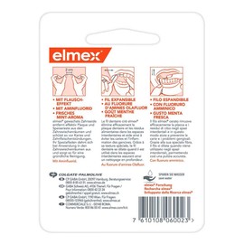 Elmex Zahnseide ungewachst mit Aminfluorid 50 M