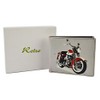 Golunski Retro Motorbike Real Leather Three Fold Gents Wallet -