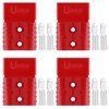 Uddick 4PCS 120A Battery Cable Quick Connect/Disconnect Connector Plug Kit
