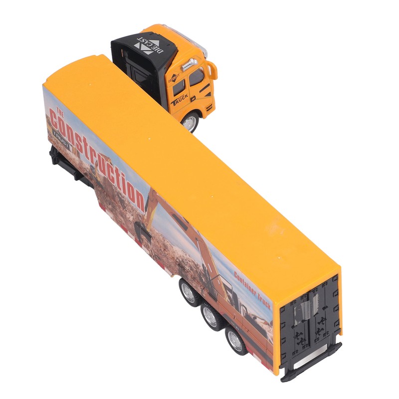 Transport Cart Toy Educational Simulation Alloy Plastic Pull Back Carrier