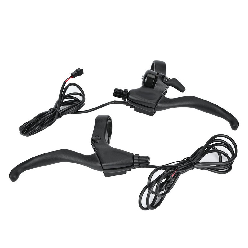 1 Pair Electric Bike Aluminum Alloy Outage Brakes Lever Grip