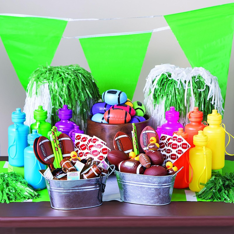 Fun Express Bulk Water Bottles, Neon Assorted Colors, 12 Bottles,