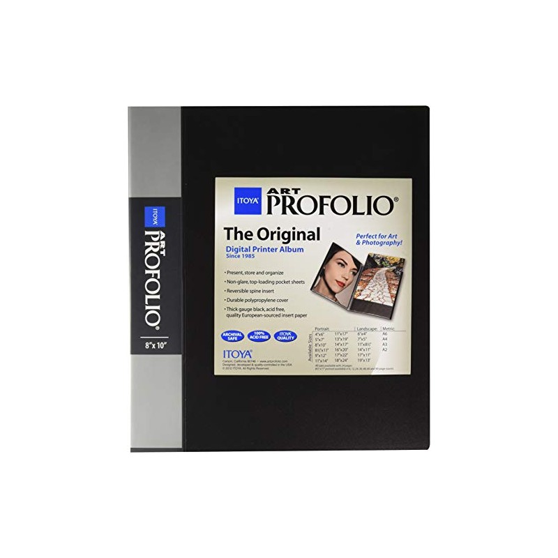 Darice ITYIA-12-7 Art Portfolio - Storage Display Book