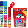 Push Pop Jumbo Lollipop Candy Assortment - Strawberry, Blue Raspberry,