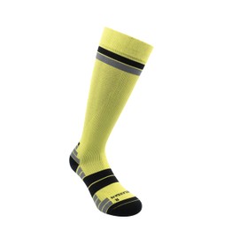 Relaxsan Compression Stockings for Men and Women, Sports Compression Socks, 18-22 mmHg, Made in Italy, 806, Yellow/black