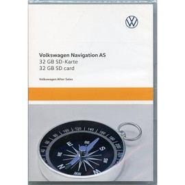 Volkswagen 5NA919866EE Memory Card SD Card 32 GB SDHC Navigation System without Map Data *** Only for Discover Media (Type AS) 2nd Generation *** Check compatibility in advance ***